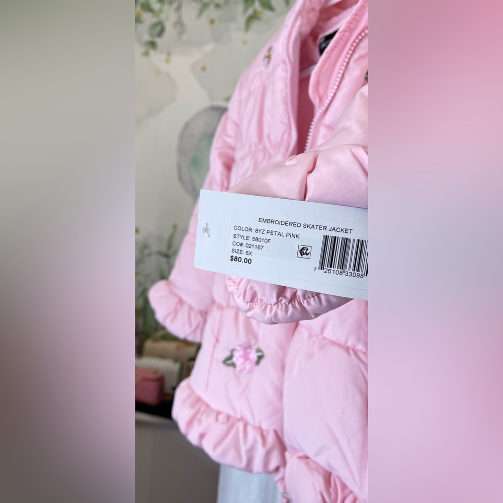 Rothschild & Co Little Girls Embroidered skater jacket, BIGGEST sale in years 💰 - Picture 4 of 6